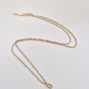 CADENA ORO 14 K 2,60 GRMS (SEMINUEVO)