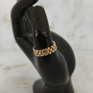 ANILLO ORO 10 K 3 GRMS (SEMINUEVO)