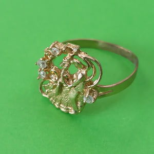 ANILLO ORO 10 K 2.5 GRMS (SEMINUEVO)