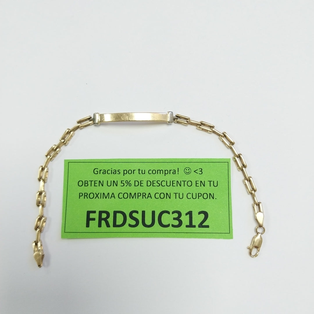 ESCLAVA ORO 14 K 6.6 GRMS (SEMINUEVO)