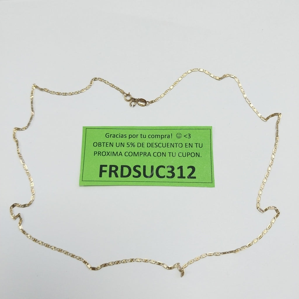CADENA ORO 10 K 1,70 GRMS (SEMINUEVO)