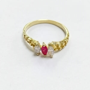 ANILLITO ORO 14 K 1.9 GRMS (SEMINUEVO)