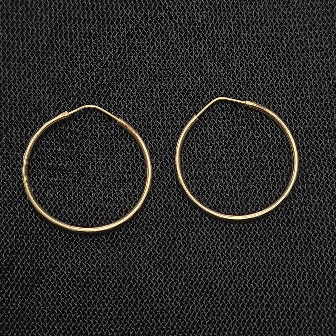 ARRACADAS PAR ORO 10 K 1.4 GRMS (SEMINUEVO)