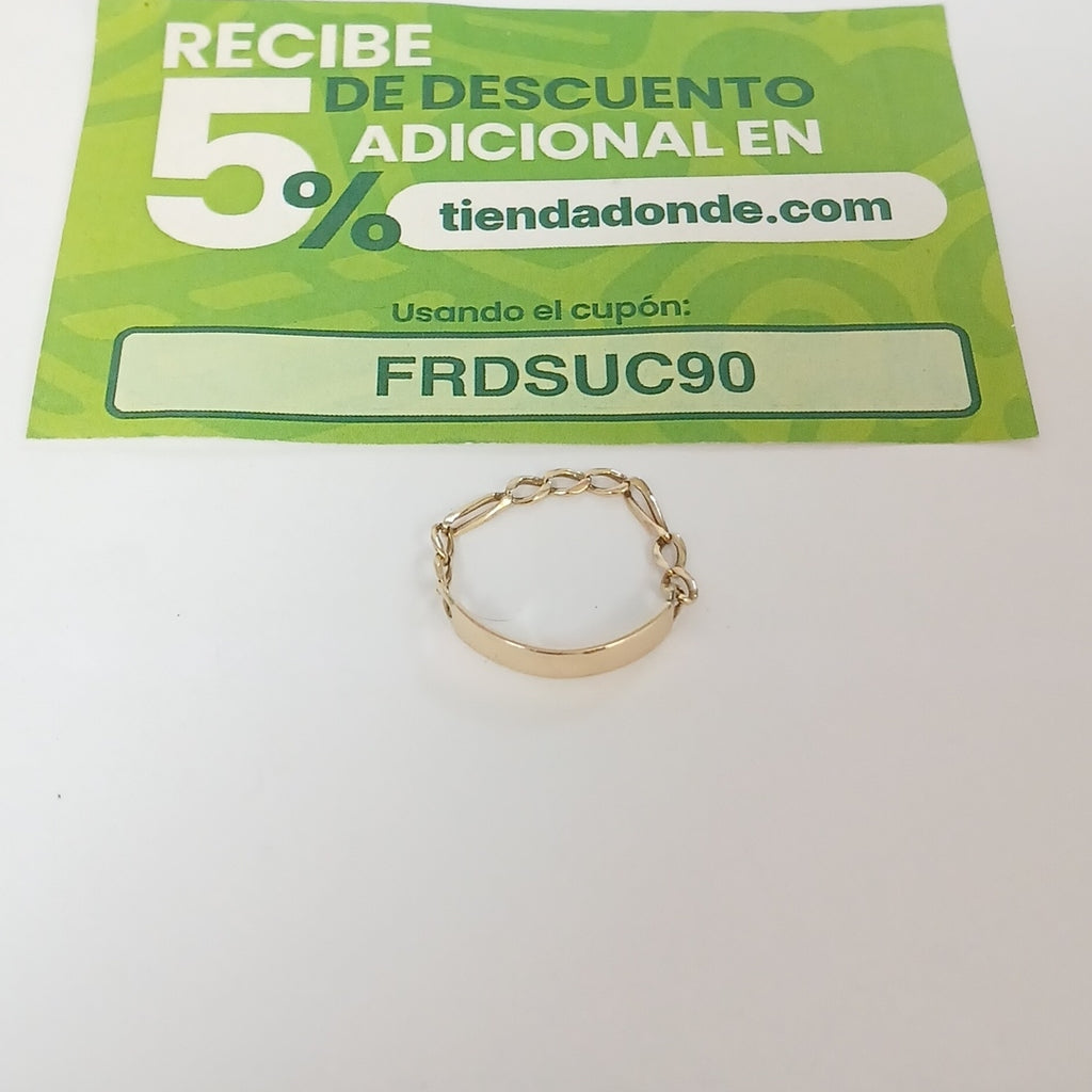 ANILLITO ORO 14 K 1.2 GRMS (SEMINUEVO)