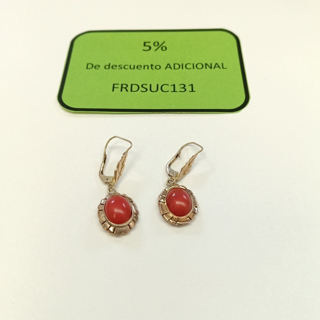 ARETES PAR ORO 8 K 2,20 GRMS (SEMINUEVO)