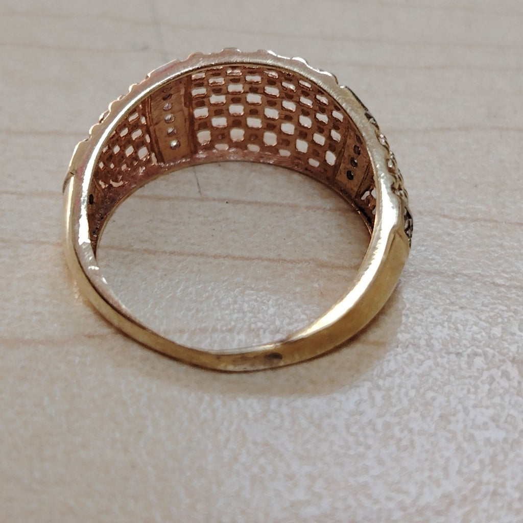 ANILLITO ORO COMBINADO 14 K 2.7 GRMS (SEMINUEVO)