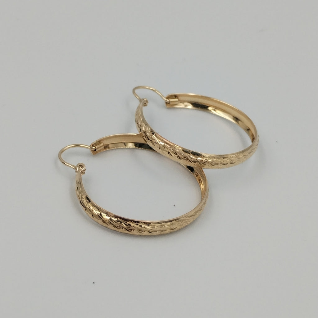ARRACADAS PAR ORO 10 K 2.7 GRMS (SEMINUEVO)