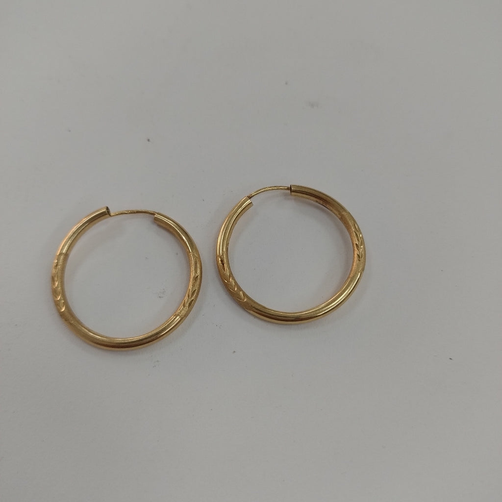 ARRACADAS PAR ORO 14 K 1.8 GRMS (SEMINUEVO)