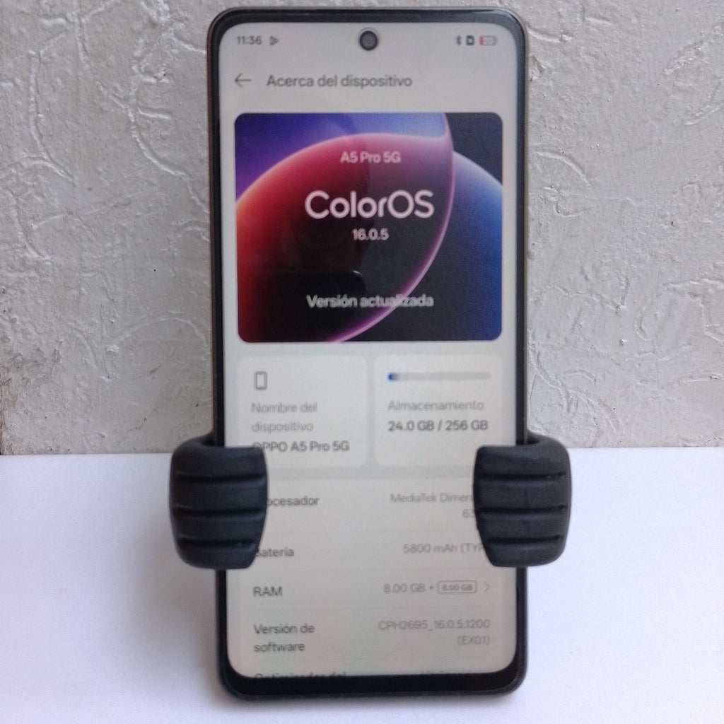 CELULAR OPPO A5 PRO 5G CPH2695 (2025) 256 GB 8 GB RAM (SEMINUEVO)