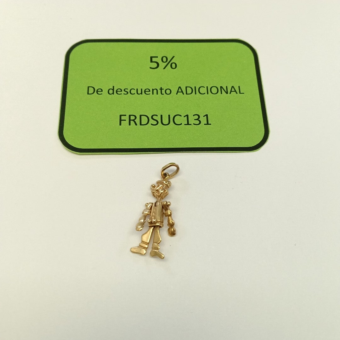 DIJE ORO 14 K 2,60 GRMS (SEMINUEVO)