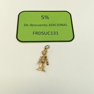 DIJE ORO 14 K 2,60 GRMS (SEMINUEVO)