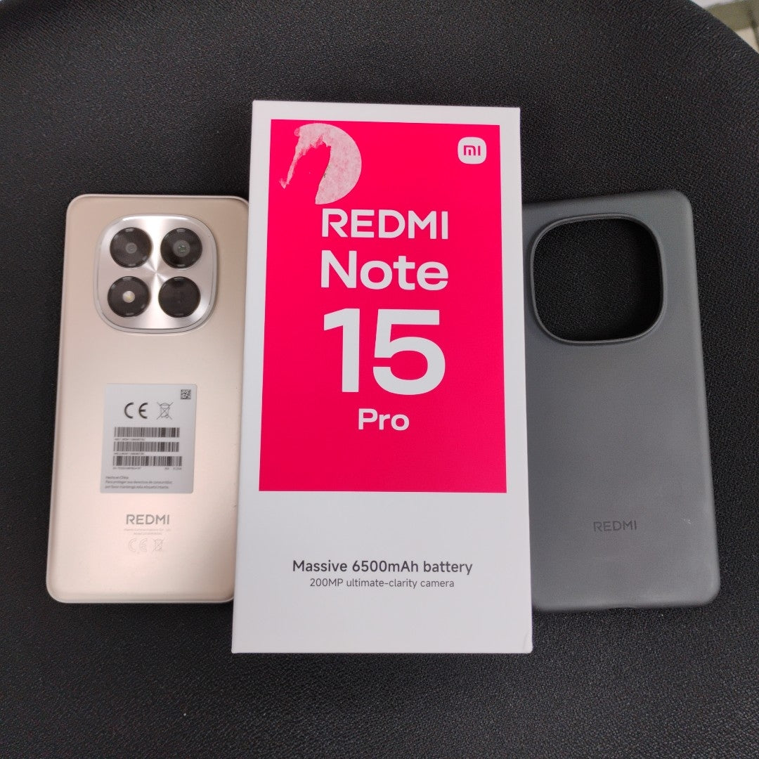 CELULAR XIAOMI REDMI NOTE 15 PRO 25100RA69G (2026) 512 GB 12 GB RAM (SEMINUEVO)