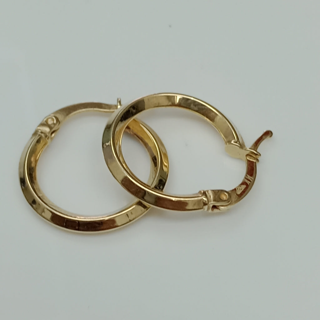 ARRACADAS PAR ORO 14 K 1.3 GRMS (SEMINUEVO)