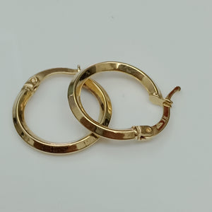ARRACADAS PAR ORO 14 K 1.3 GRMS (SEMINUEVO)