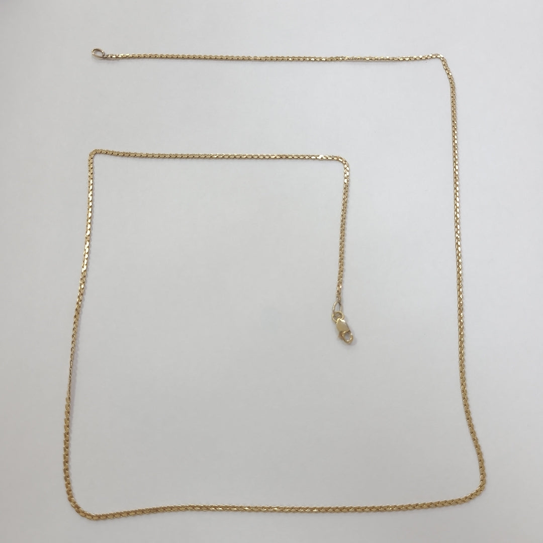 CADENA ORO 14 K 3.5 GRMS (SEMINUEVO)