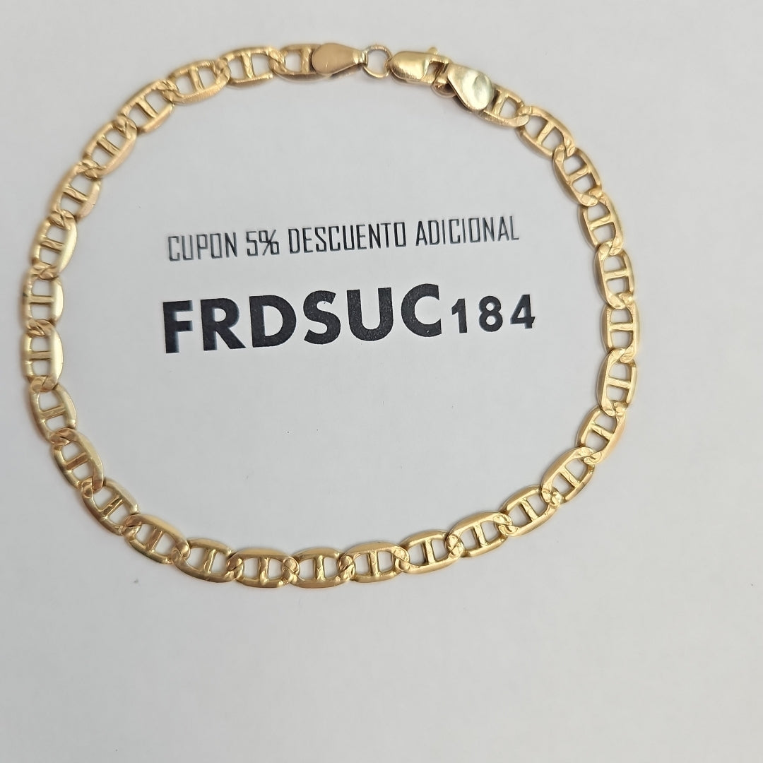 PULSERA ORO 14 K 6.8 GRMS (SEMINUEVO)