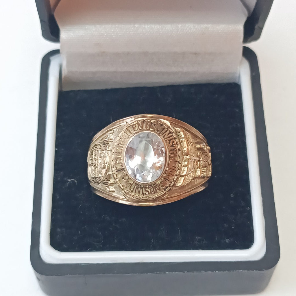 ANILLO ORO 10 K 8,30 GRMS (SEMINUEVO)