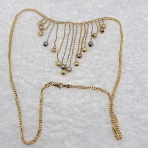 GARGANTILLA ORO 14 K 8.7 GRMS (SEMINUEVO)