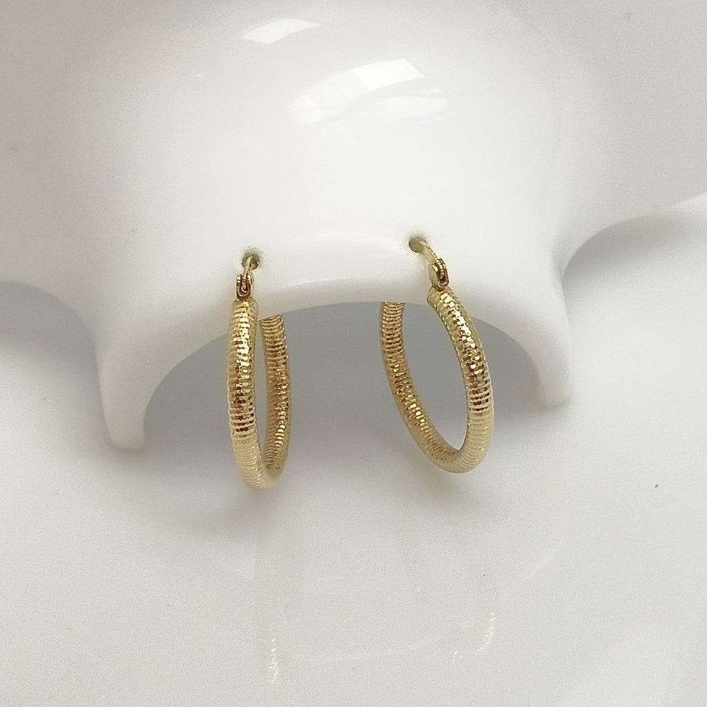 ARRACADAS PAR ORO 10 K 3.3 GRMS (SEMINUEVO)