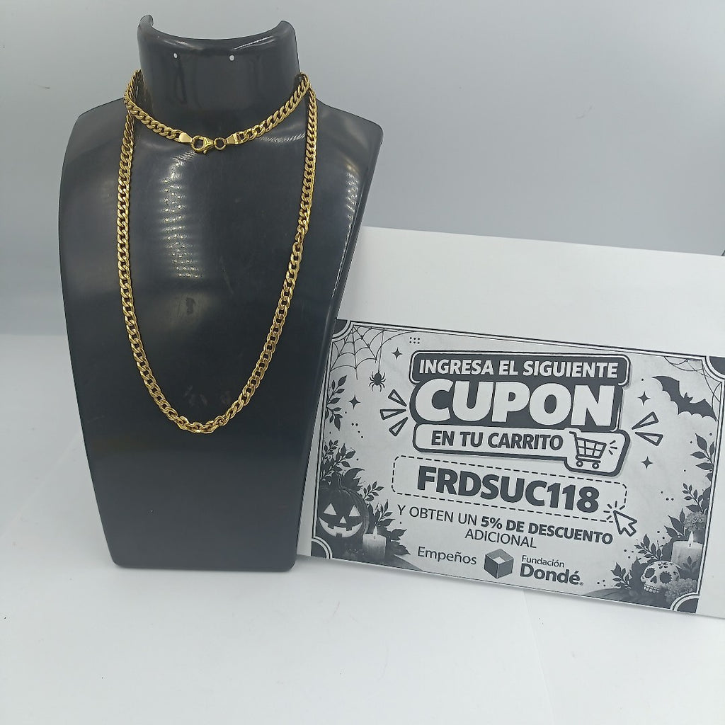 CADENA ORO 14 K 11.9 GRMS (SEMINUEVO)