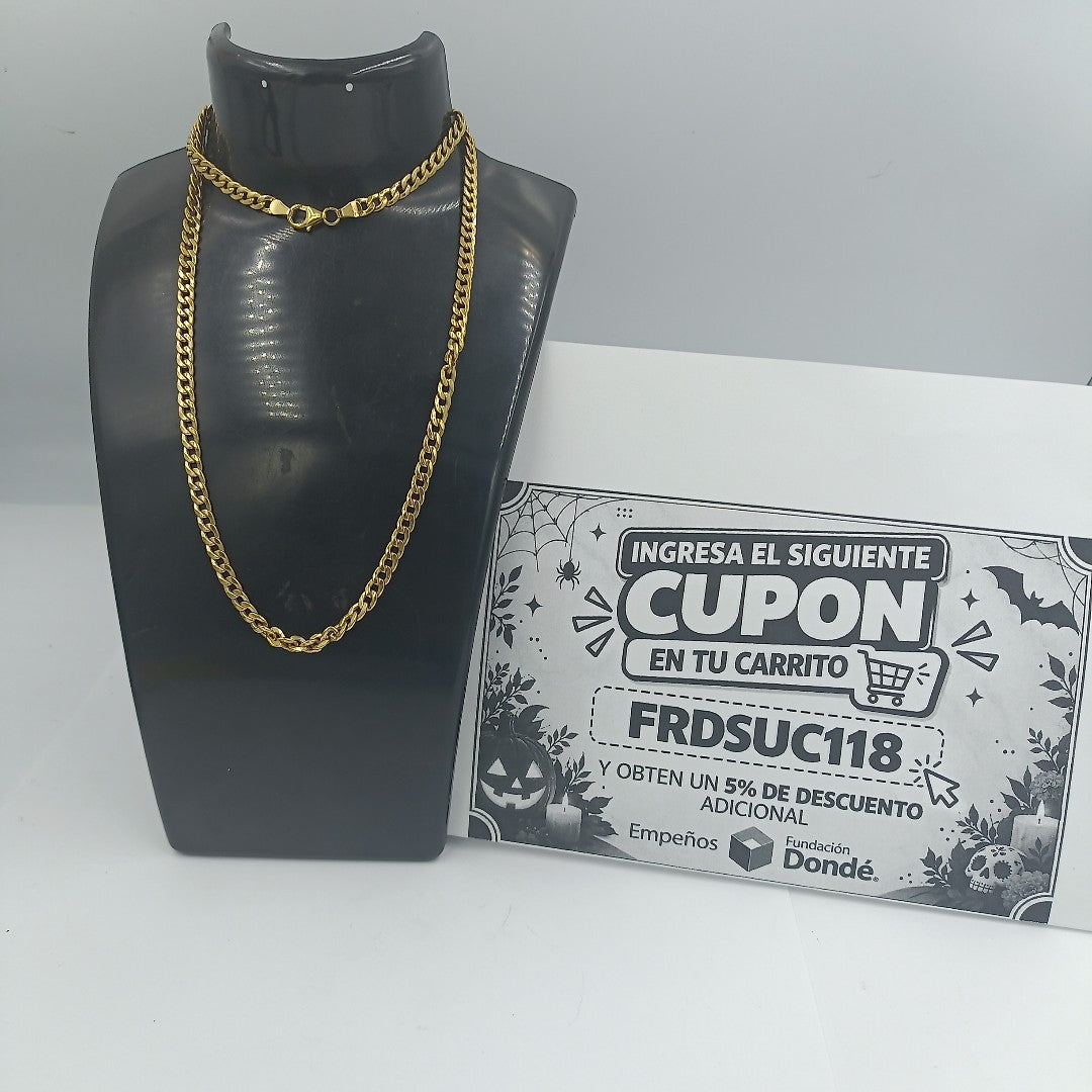 CADENA ORO 14 K 11.9 GRMS (SEMINUEVO)