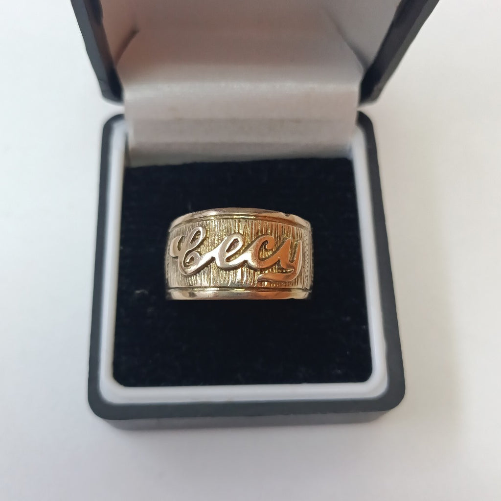ANILLO ORO 10 K 4,80 GRMS (SEMINUEVO)