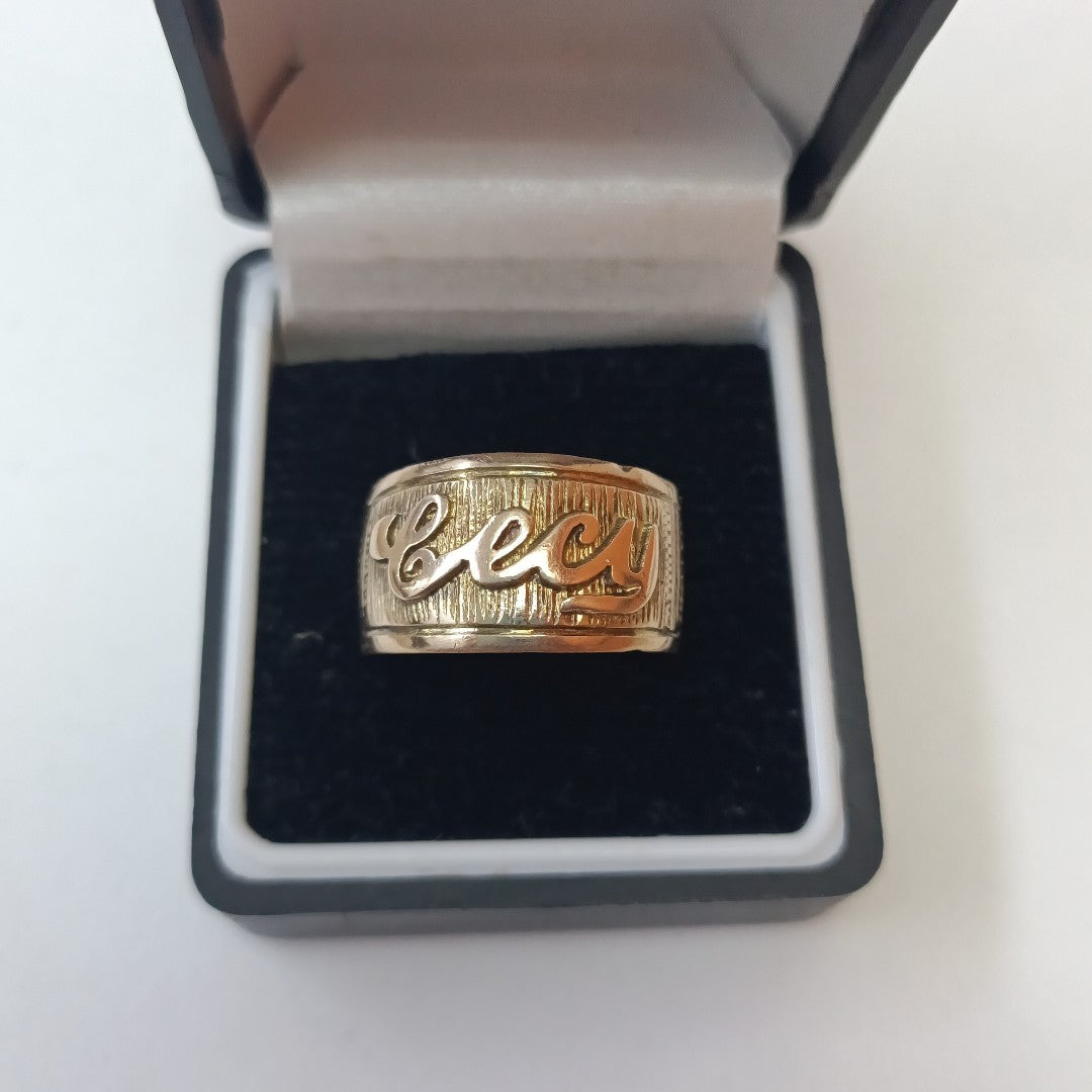 ANILLO ORO 10 K 4,80 GRMS (SEMINUEVO)