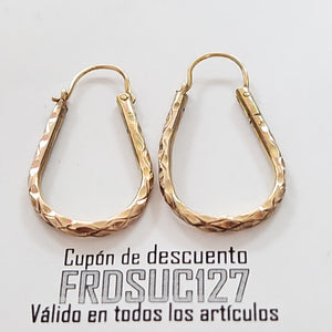 ARETES PAR ORO 10 K 3.5 GRMS (SEMINUEVO)