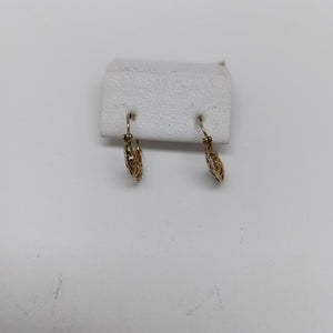 ARRACADAS PAR ORO 14 K 0.9 GRMS (SEMINUEVO)