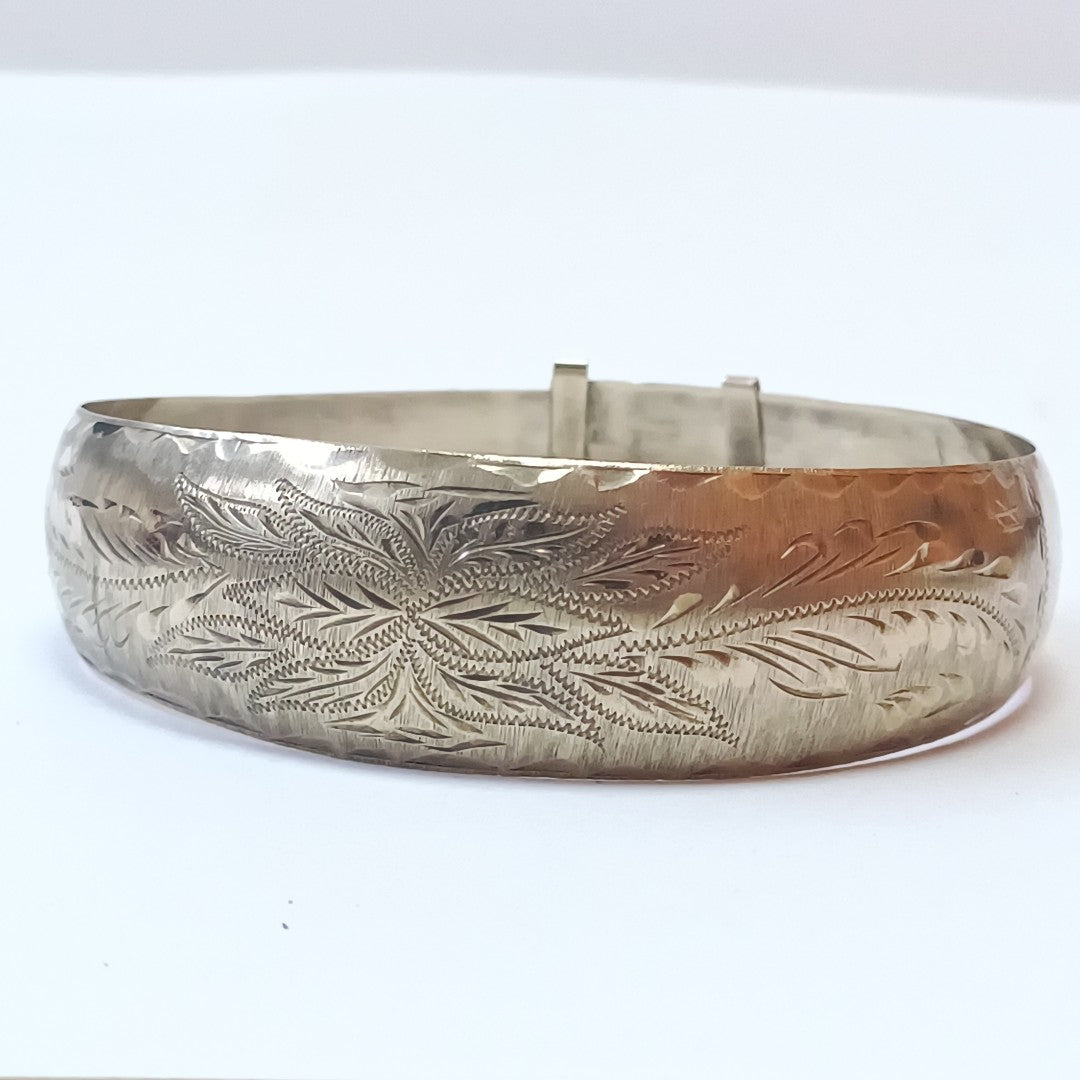 PULSERA RIGIDA ORO 10 K 11,00 GRMS (SEMINUEVO)