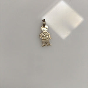 DIJE NIÑO 10K 0.9 GR (NUEVO)