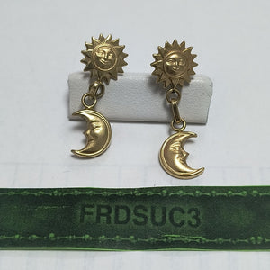 ARETES PAR ORO 14 K 3.5 GRMS (SEMINUEVO)