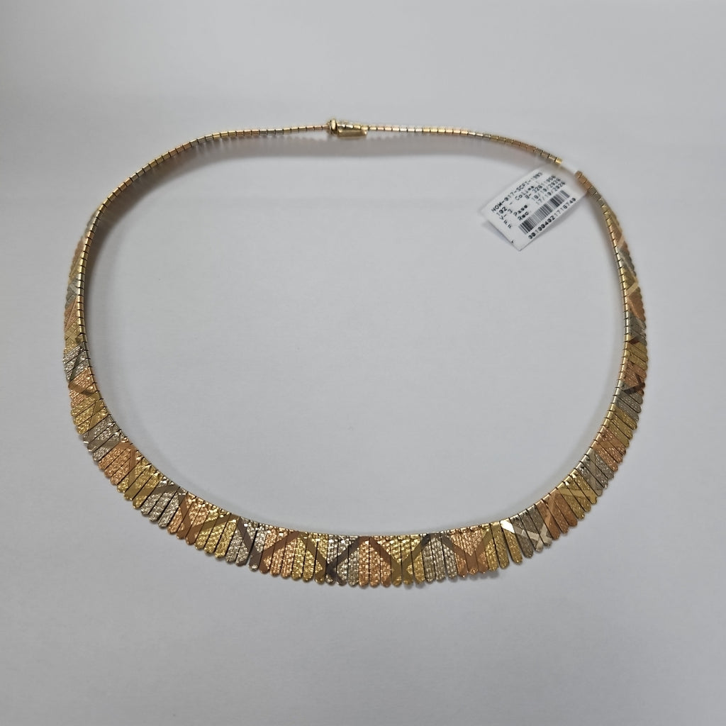 GARGANTILLA ORO COMBINADO 14 K 26,30 GRMS (SEMINUEVO)
