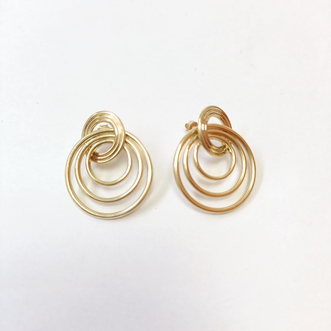 ARETES PAR ORO 14 K 4,70 GRMS (SEMINUEVO)