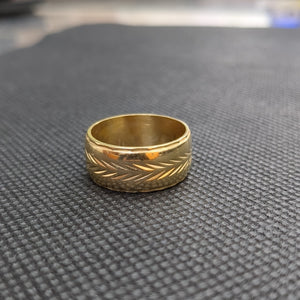 ARGOLLA ORO 14 K 7.7 GRMS (SEMINUEVO)