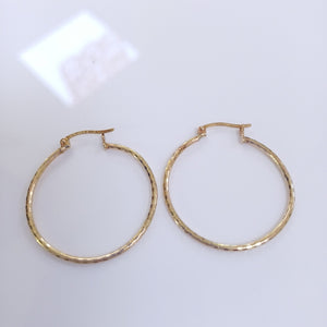 ARRACADAS PAR ORO 10 K 1.6 GRMS (SEMINUEVO)