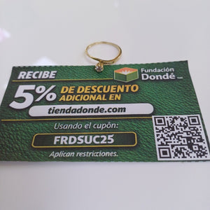 ANILLITO ORO 14 K 1.5 GRMS (SEMINUEVO)