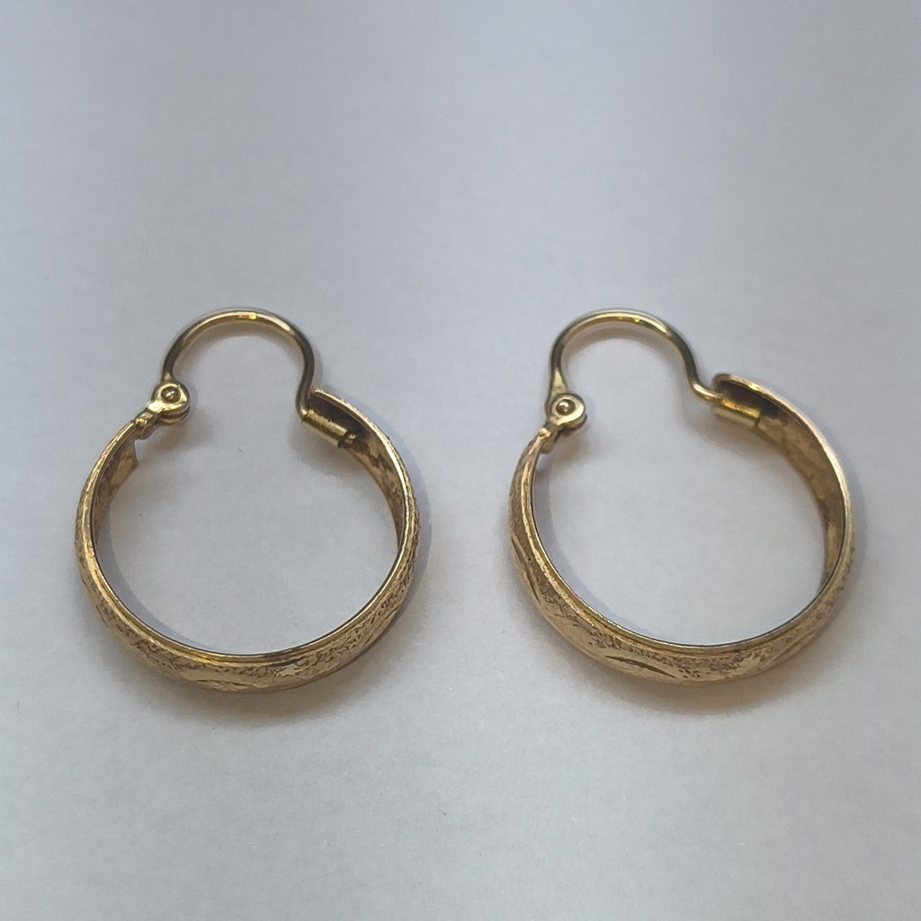 ARRACADAS PAR ORO 10 K 1,80 GRMS (SEMINUEVO)
