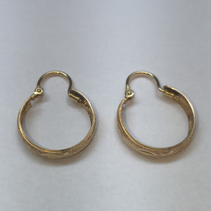 ARRACADAS PAR ORO 10 K 1,80 GRMS (SEMINUEVO)