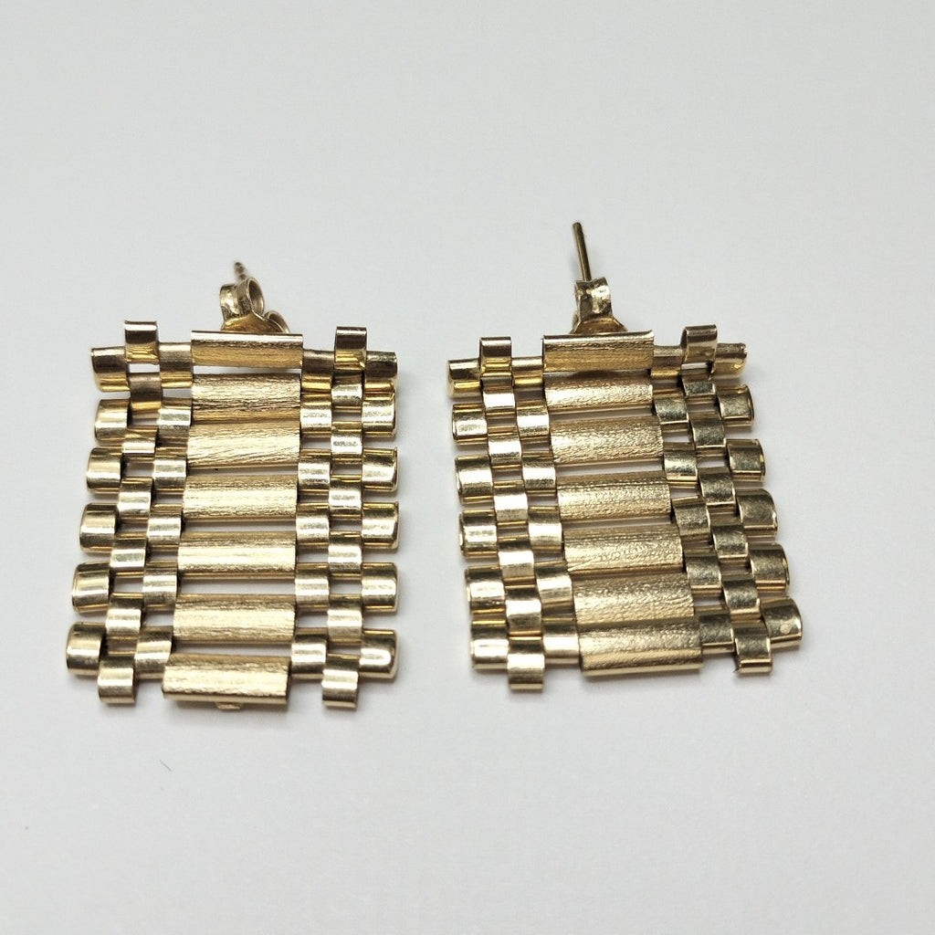 ARETES PAR ORO 14 K 6.2 GRMS (SEMINUEVO)
