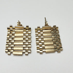 ARETES PAR ORO 14 K 6.2 GRMS (SEMINUEVO)