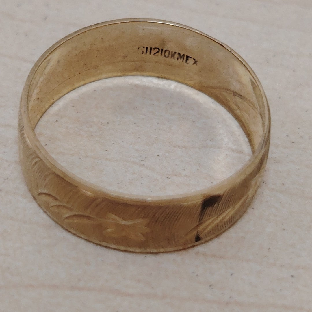 ARGOLLA ORO 10 K 1.9 GRMS (SEMINUEVO)