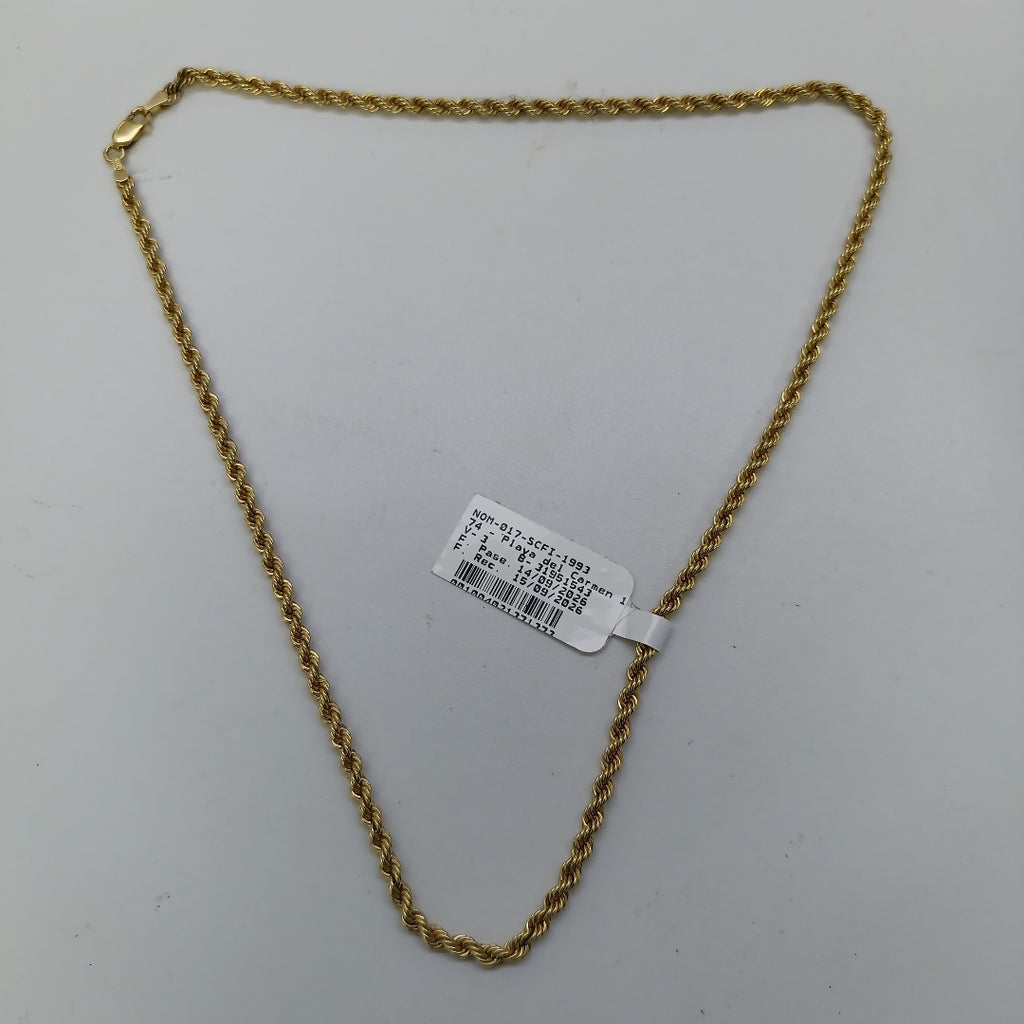 CADENA ORO 14 K 5.3 GRMS (SEMINUEVO)