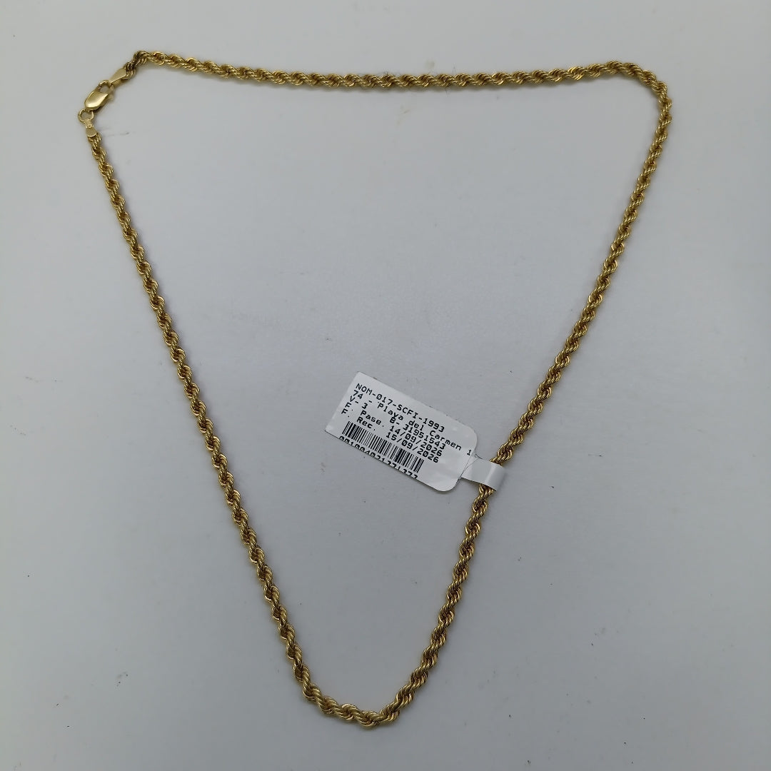 CADENA ORO 14 K 5.3 GRMS (SEMINUEVO)