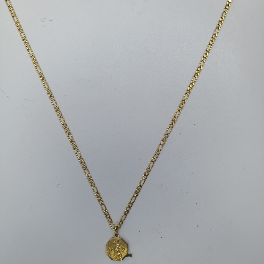 CADENA, DIJE ORO 10 K 7.9 GRMS (SEMINUEVO)