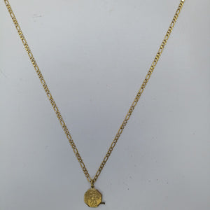 CADENA, DIJE ORO 10 K 7.9 GRMS (SEMINUEVO)