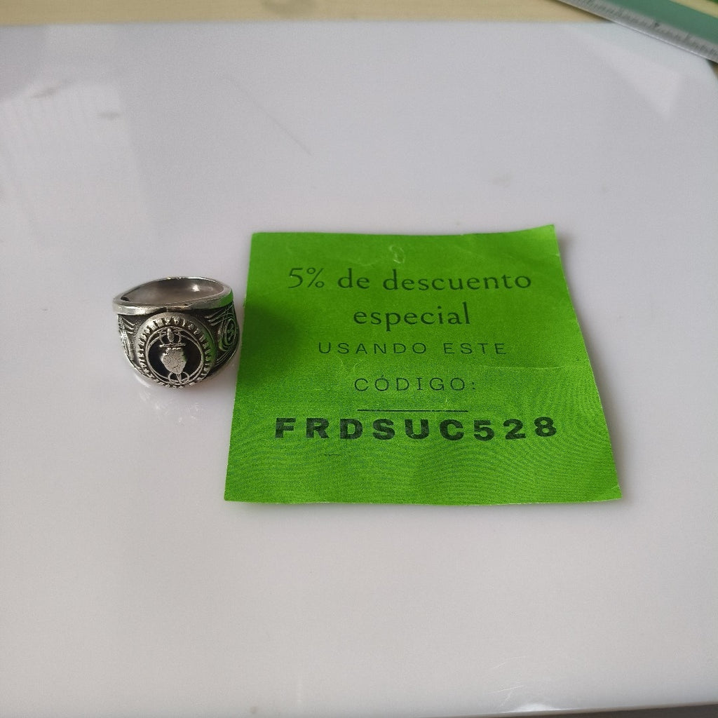 ANILLO PLATA 14 GRMS (SEMINUEVO)