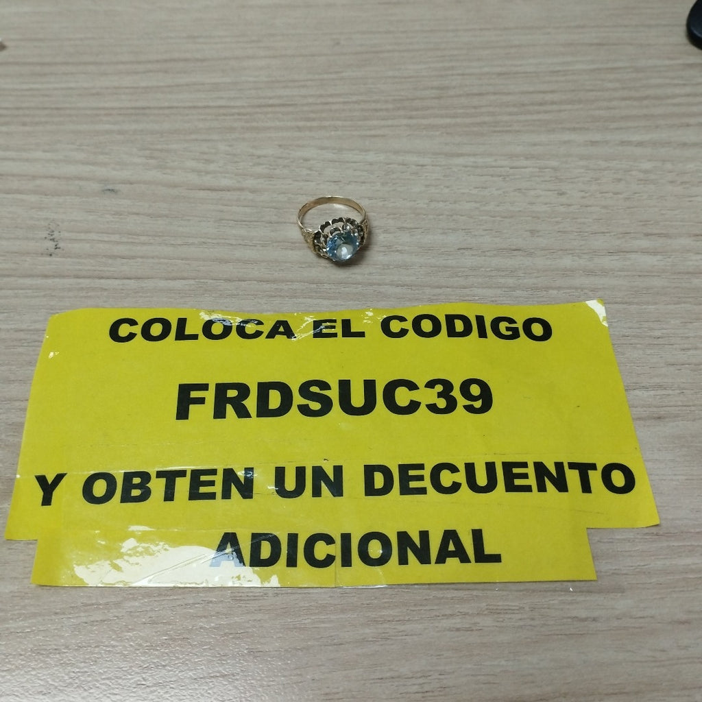 ANILLITO ORO 10 K 3.3 GRMS (SEMINUEVO)