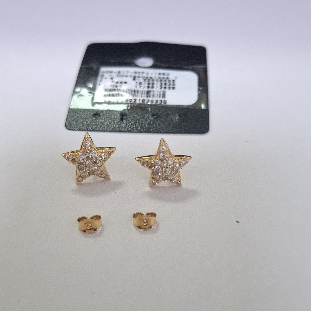 BROQUELES PAR ORO 14 K 2,60 GRMS (SEMINUEVO)