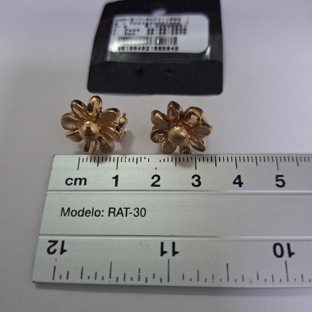 ARETES PAR ORO 14 K 8,60 GRMS (SEMINUEVO)